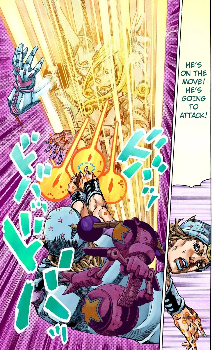 JoJo's Bizarre Adventure Steel Ball Run Colored Manga β Chapter 79 β Page 8