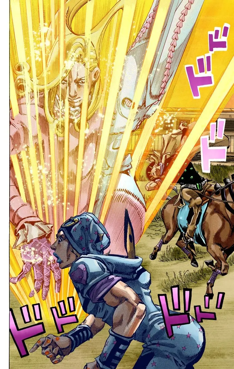 JoJo's Bizarre Adventure Steel Ball Run Colored Manga β Chapter 79 β Page 20