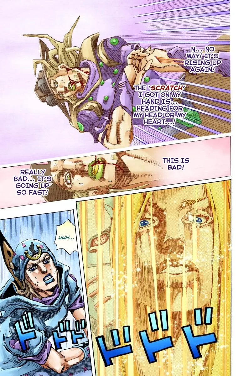 JoJo's Bizarre Adventure Steel Ball Run Colored Manga β Chapter 79 β Page 21
