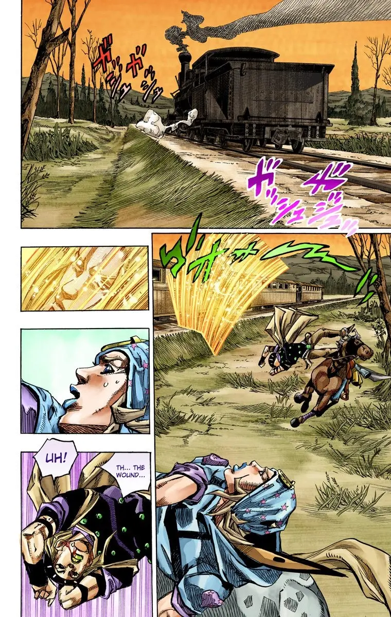 JoJo's Bizarre Adventure Steel Ball Run Colored Manga β Chapter 79 β Page 25