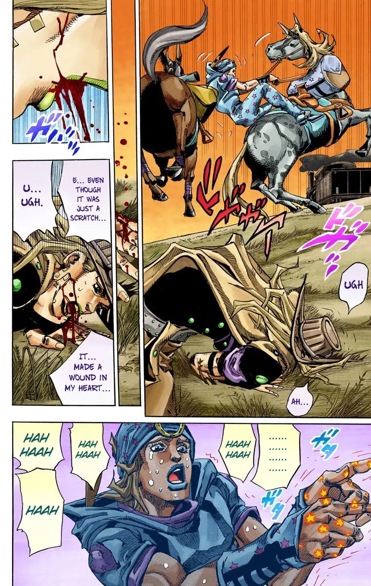 JoJo's Bizarre Adventure Steel Ball Run Colored Manga β Chapter 79 β Page 27