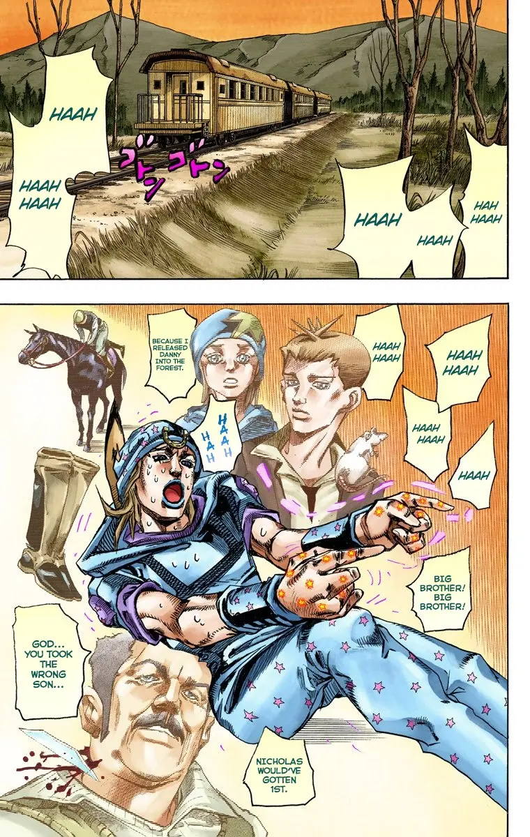 JoJo's Bizarre Adventure Steel Ball Run Colored Manga β Chapter 79 β Page 28