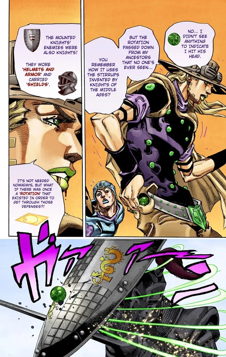 JoJo's Bizarre Adventure Steel Ball Run Colored Manga β Chapter 79 β Page 35