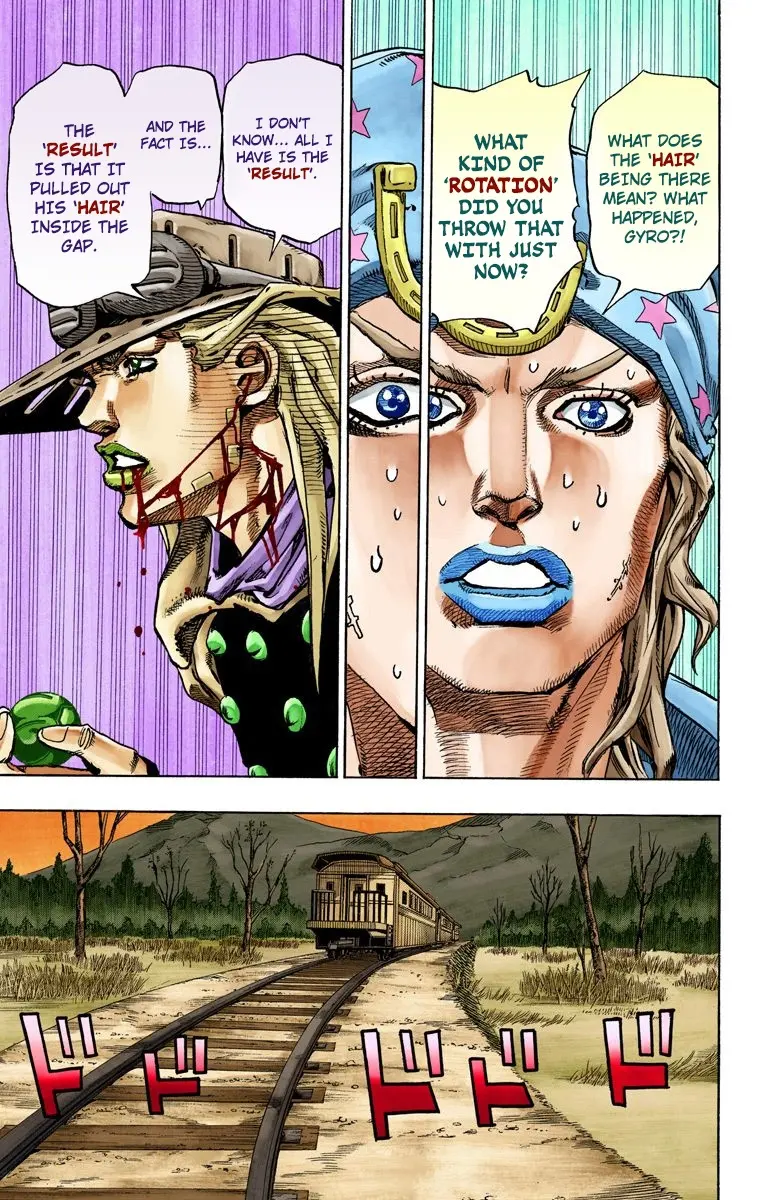 JoJo's Bizarre Adventure Steel Ball Run Colored Manga β Chapter 79 β Page 36