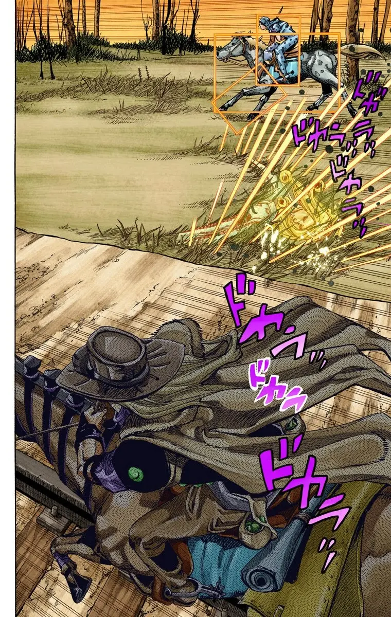 JoJo's Bizarre Adventure Steel Ball Run Colored Manga β Chapter 80 β Page 21