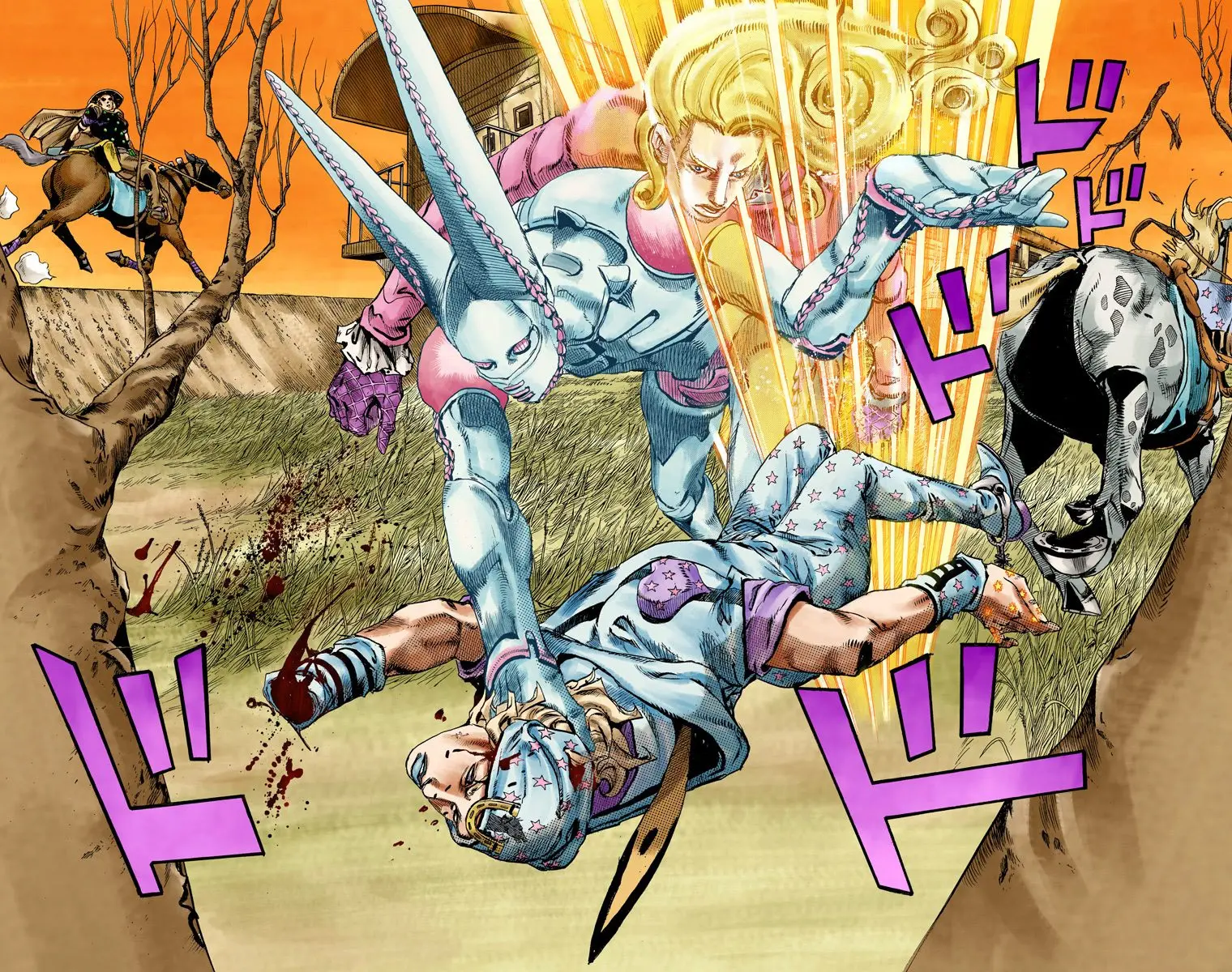 JoJo's Bizarre Adventure Steel Ball Run Colored Manga β Chapter 81 β Page 9