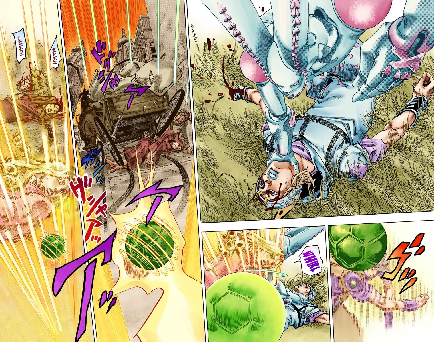 JoJo's Bizarre Adventure Steel Ball Run Colored Manga β Chapter 81 β Page 10