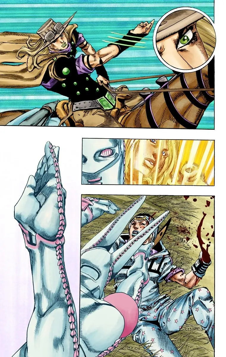 JoJo's Bizarre Adventure Steel Ball Run Colored Manga β Chapter 81 β Page 12
