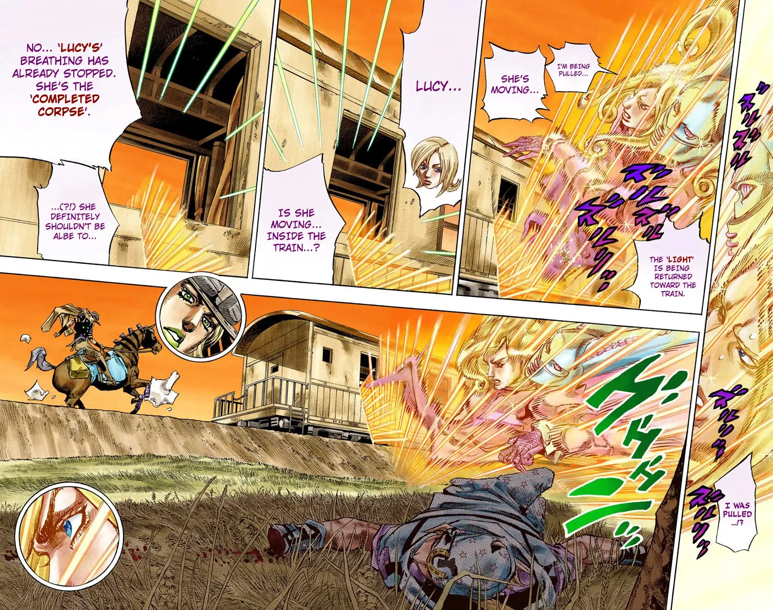 JoJo's Bizarre Adventure Steel Ball Run Colored Manga β Chapter 81 β Page 16
