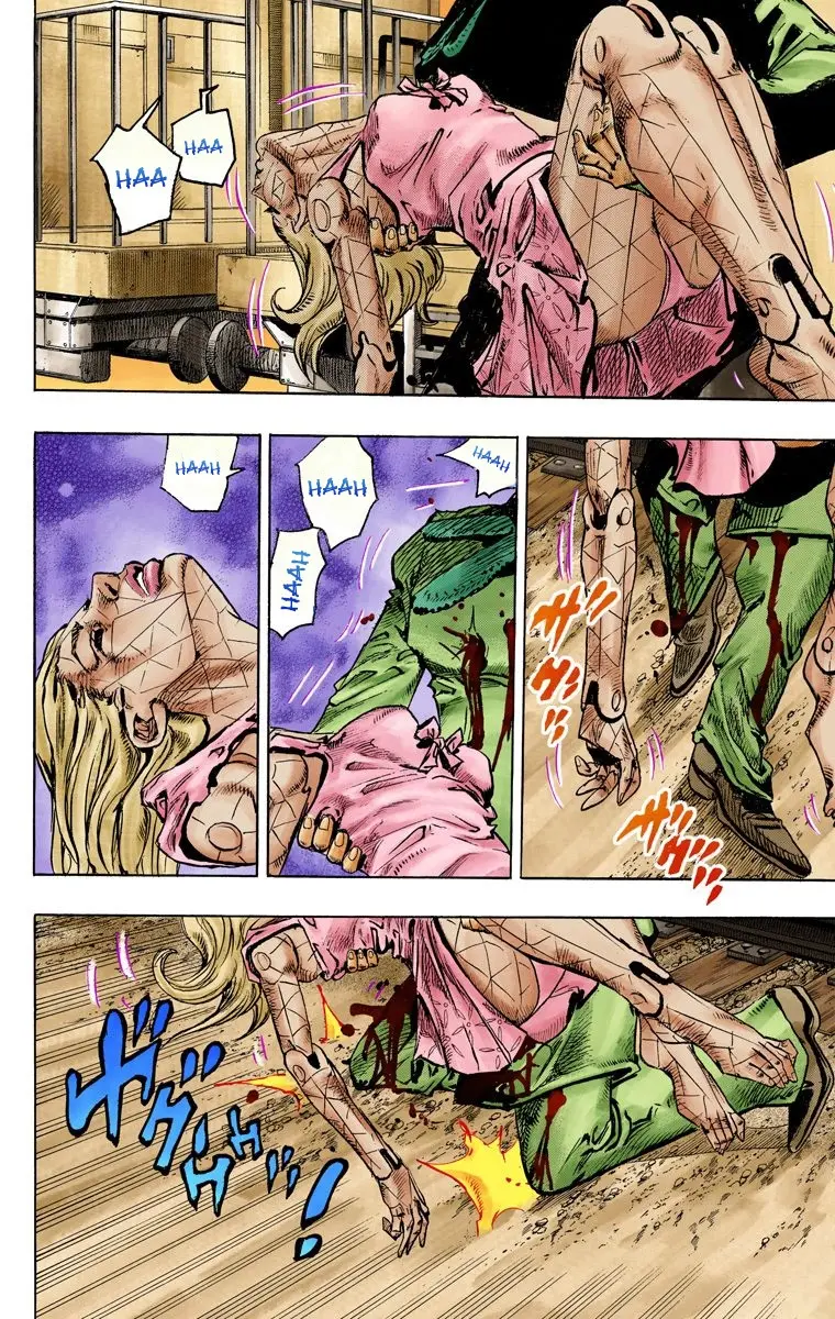 JoJo's Bizarre Adventure Steel Ball Run Colored Manga β Chapter 81 β Page 18