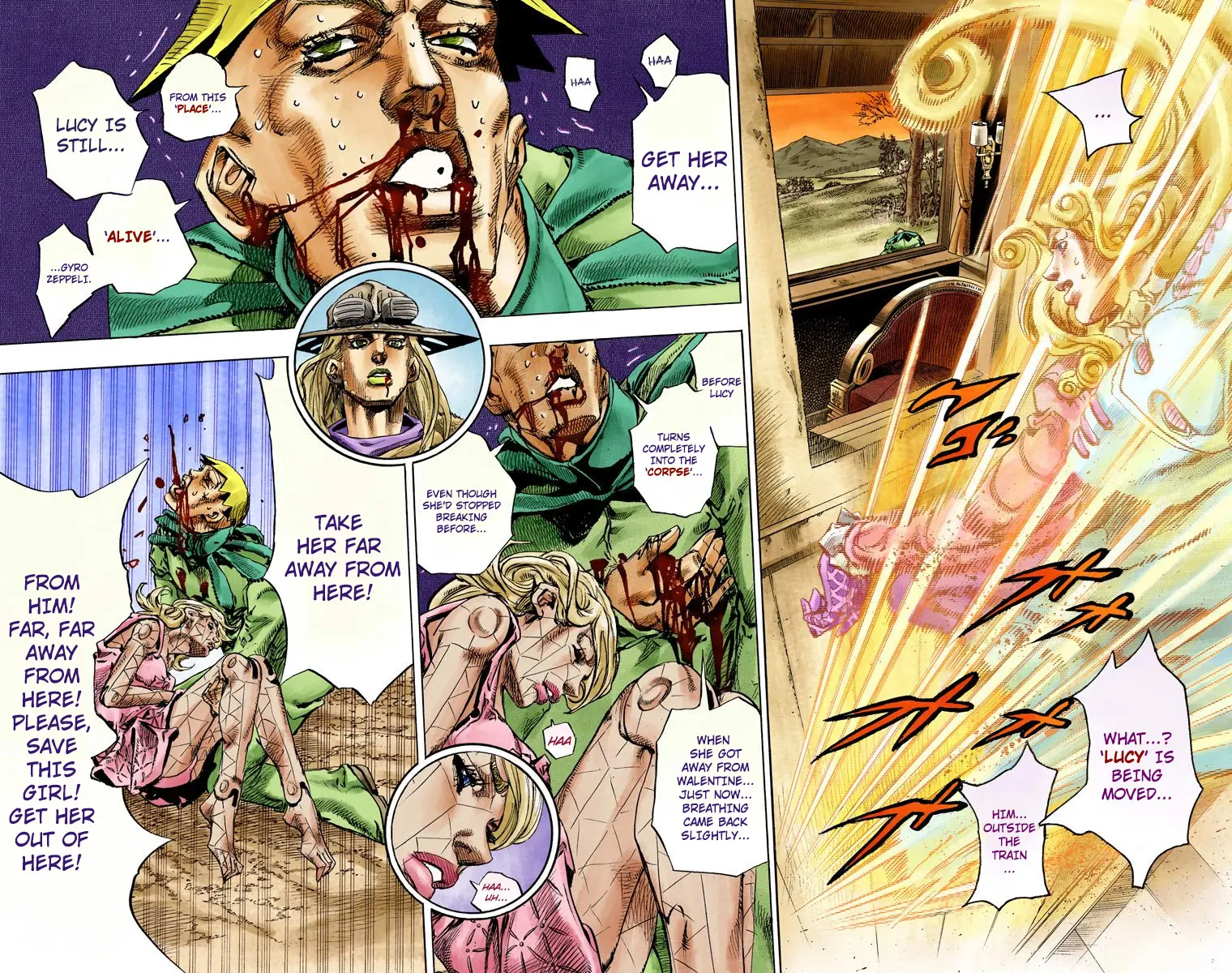 JoJo's Bizarre Adventure Steel Ball Run Colored Manga β Chapter 81 β Page 20