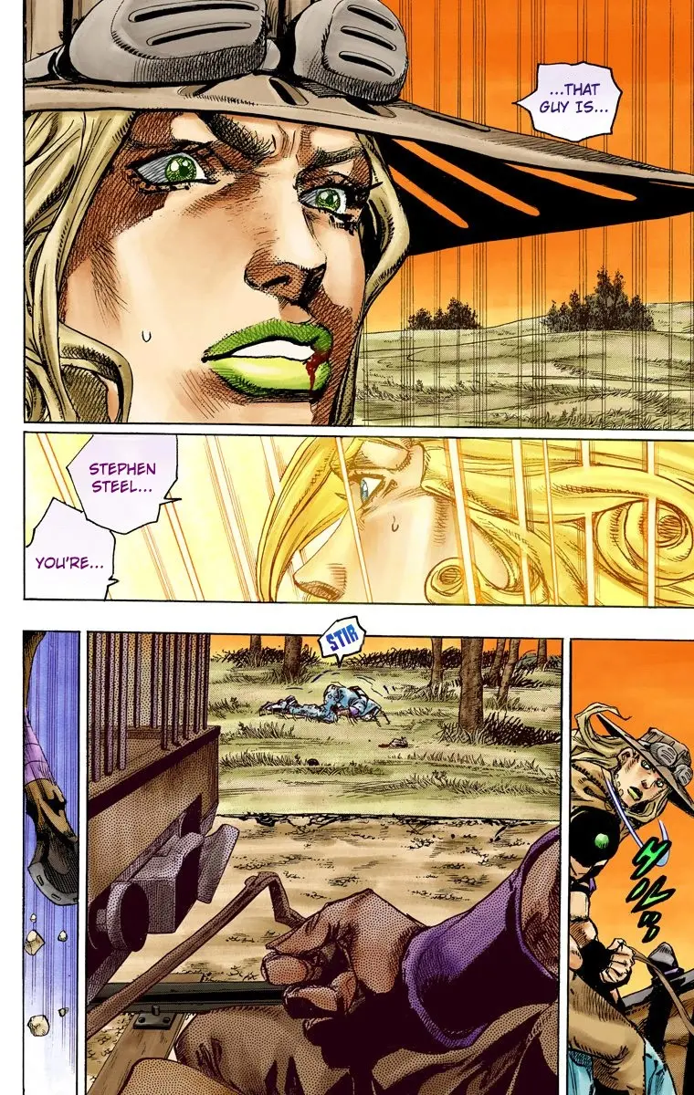 JoJo's Bizarre Adventure Steel Ball Run Colored Manga β Chapter 81 β Page 21