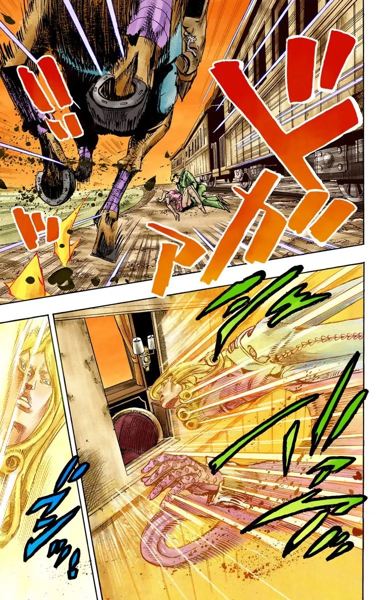 JoJo's Bizarre Adventure Steel Ball Run Colored Manga β Chapter 81 β Page 22