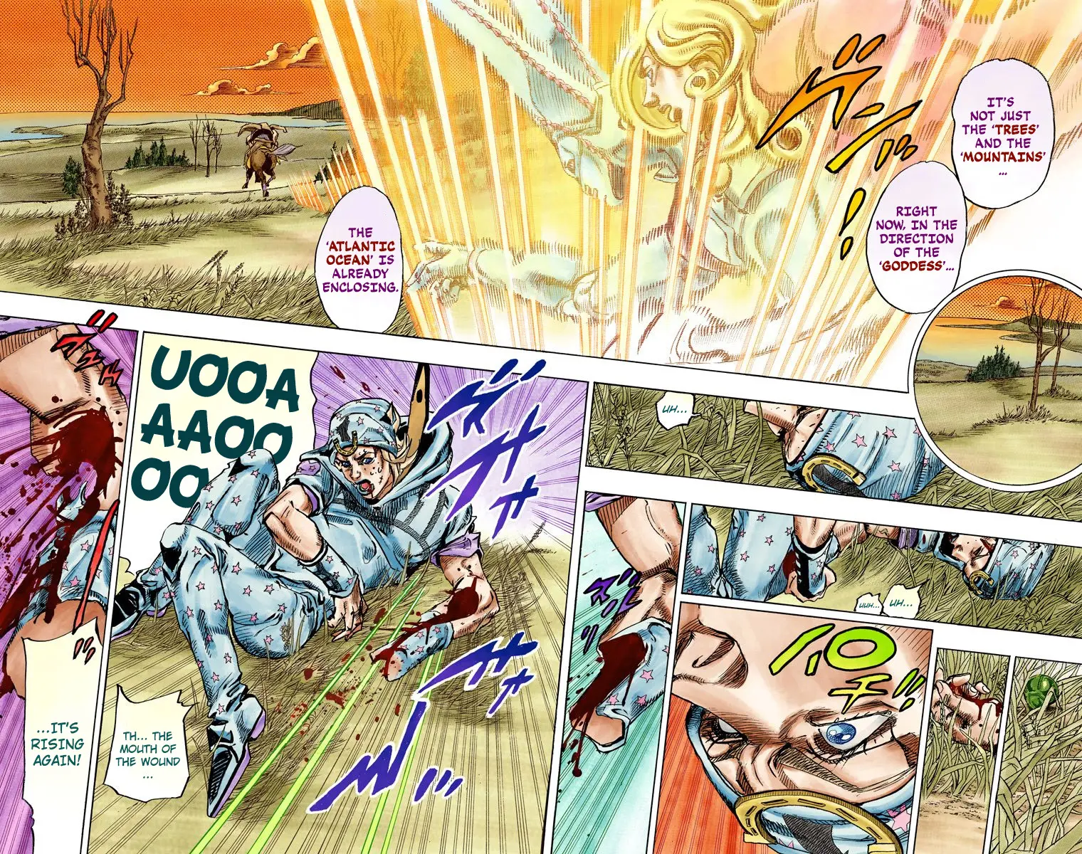 JoJo's Bizarre Adventure Steel Ball Run Colored Manga β Chapter 81 β Page 29