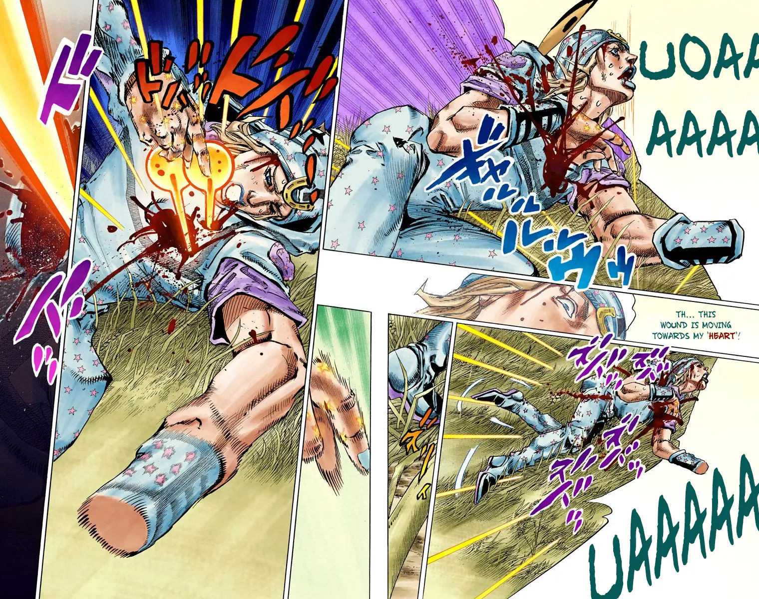JoJo's Bizarre Adventure Steel Ball Run Colored Manga β Chapter 81 β Page 30