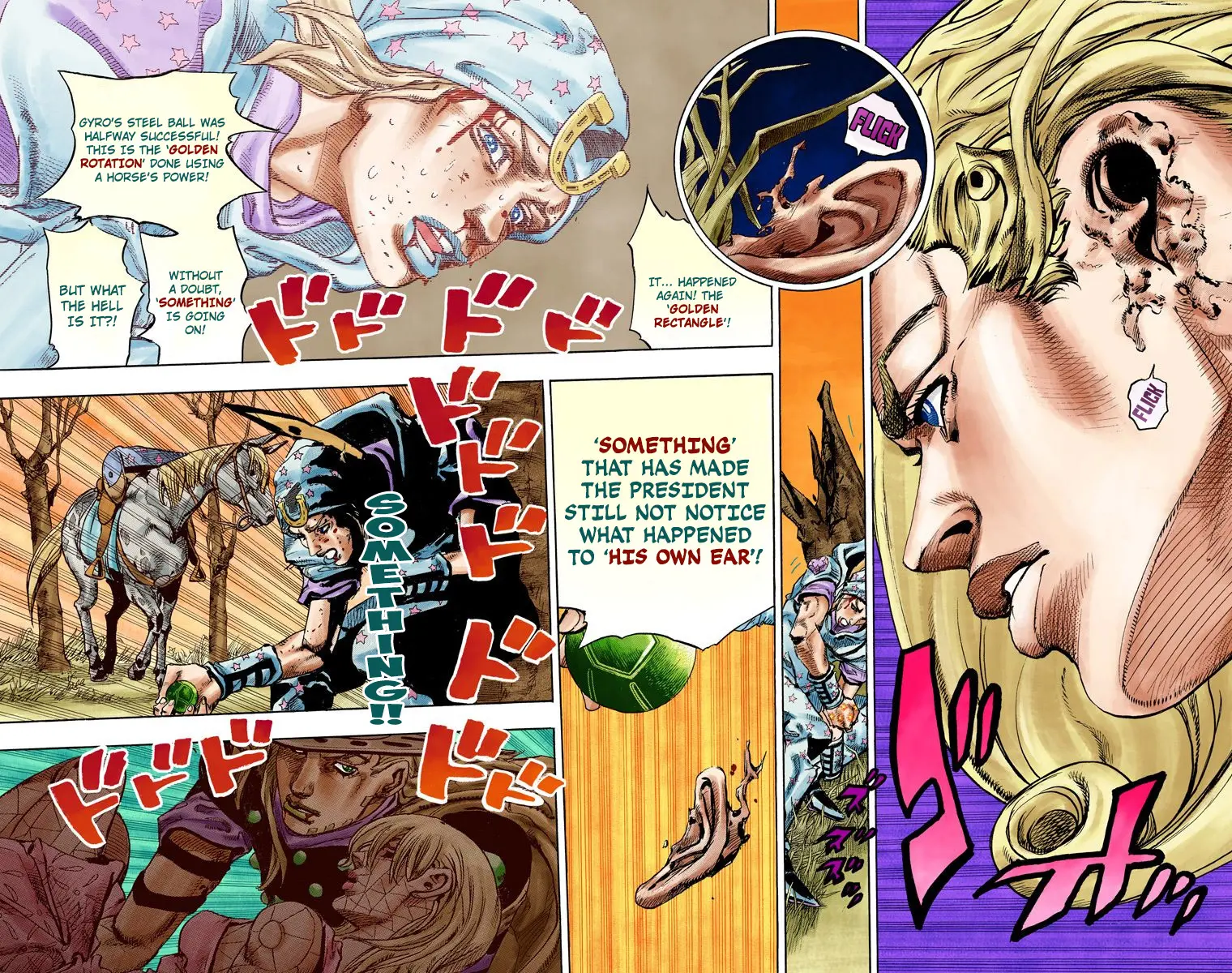 JoJo's Bizarre Adventure Steel Ball Run Colored Manga β Chapter 81 β Page 37