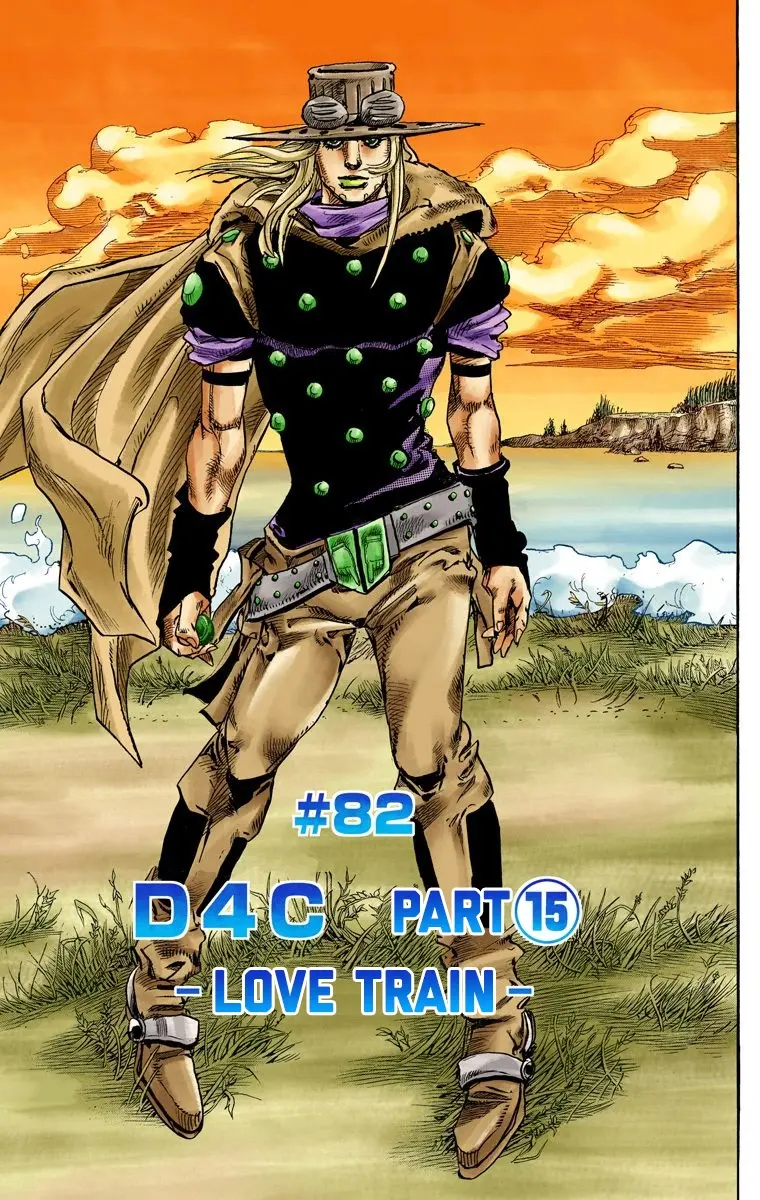 JoJo's Bizarre Adventure Steel Ball Run Colored Manga β Chapter 82 β Page 2