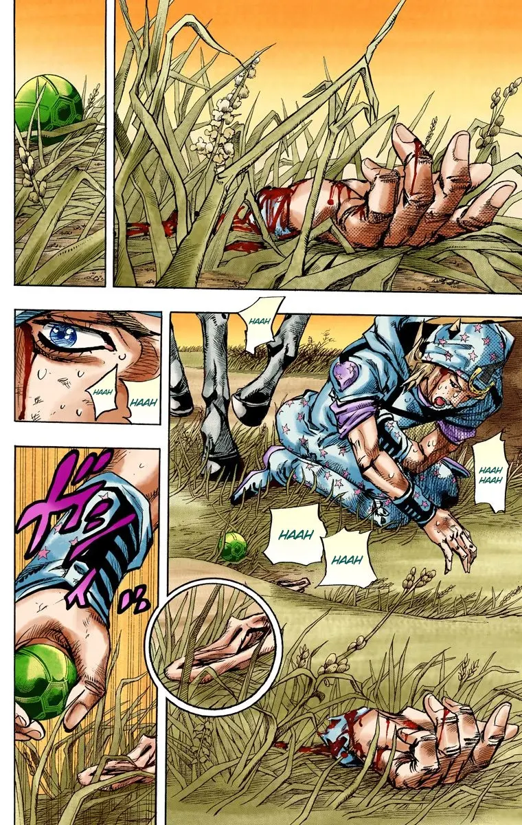JoJo's Bizarre Adventure Steel Ball Run Colored Manga β Chapter 82 β Page 3