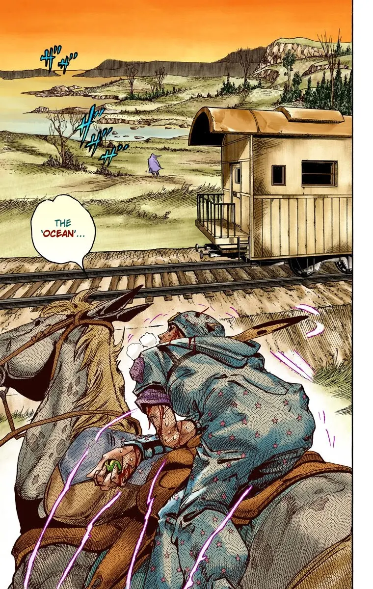 JoJo's Bizarre Adventure Steel Ball Run Colored Manga β Chapter 82 β Page 4