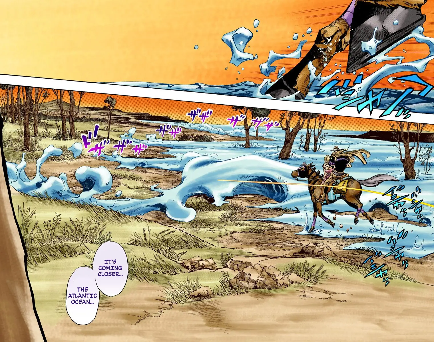 JoJo's Bizarre Adventure Steel Ball Run Colored Manga β Chapter 82 β Page 5