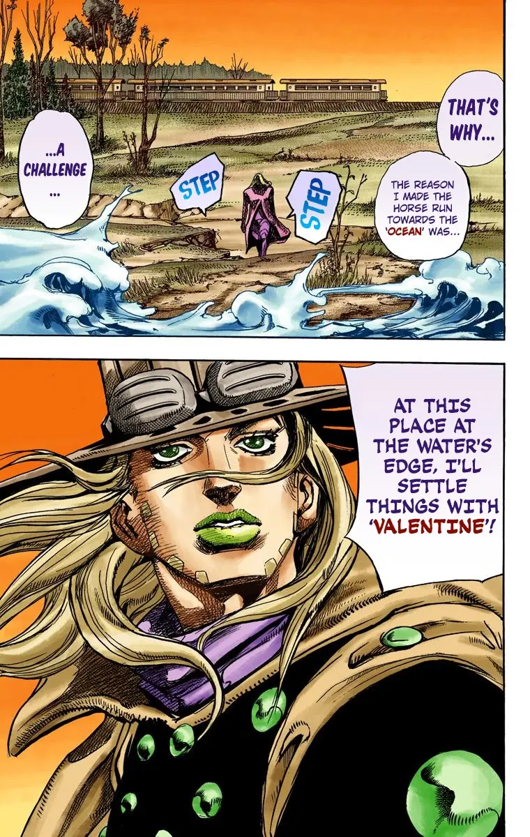 JoJo's Bizarre Adventure Steel Ball Run Colored Manga β Chapter 82 β Page 9