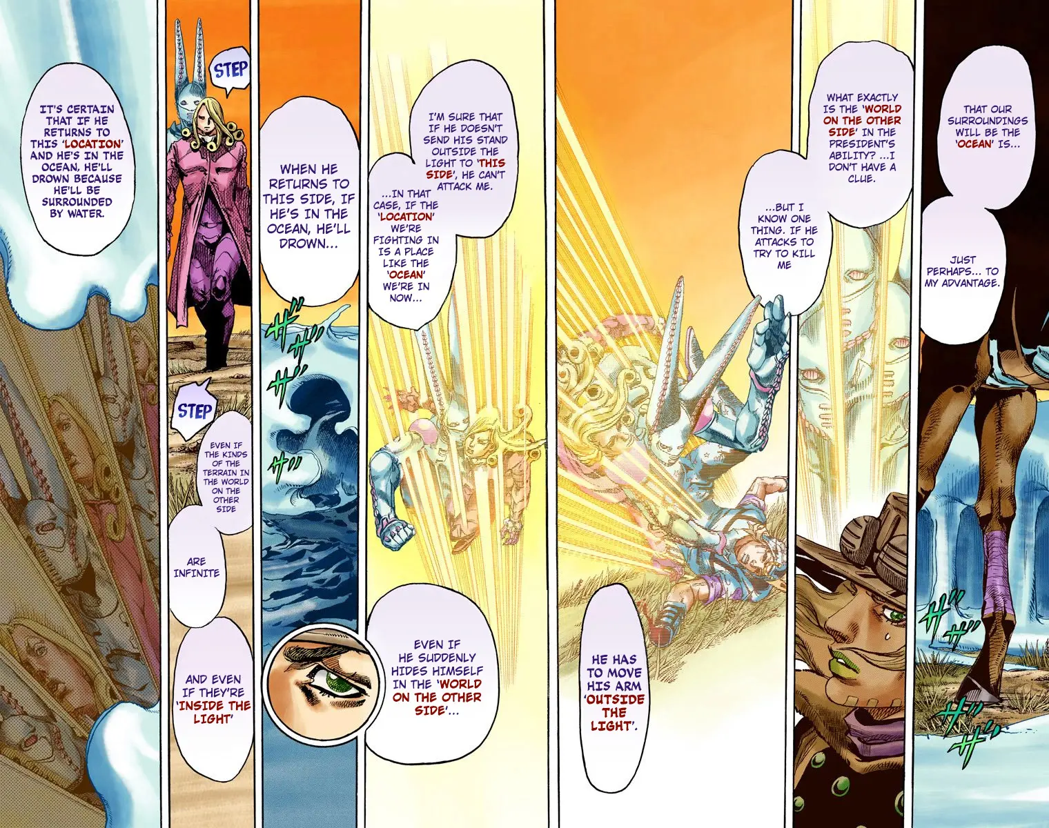 JoJo's Bizarre Adventure Steel Ball Run Colored Manga β Chapter 82 β Page 10