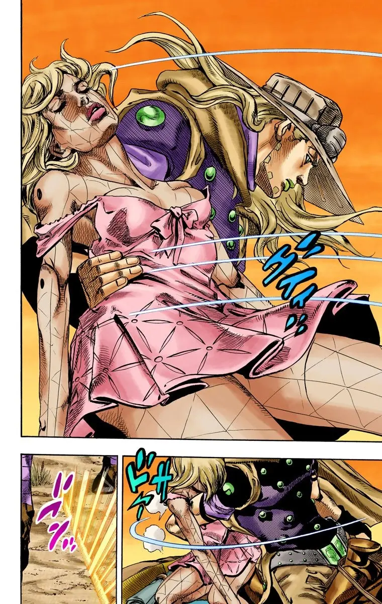 JoJo's Bizarre Adventure Steel Ball Run Colored Manga β Chapter 82 β Page 15