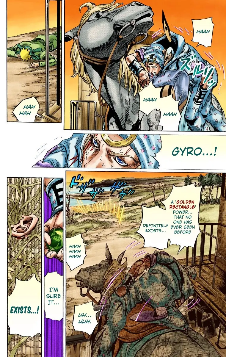 JoJo's Bizarre Adventure Steel Ball Run Colored Manga β Chapter 82 β Page 18
