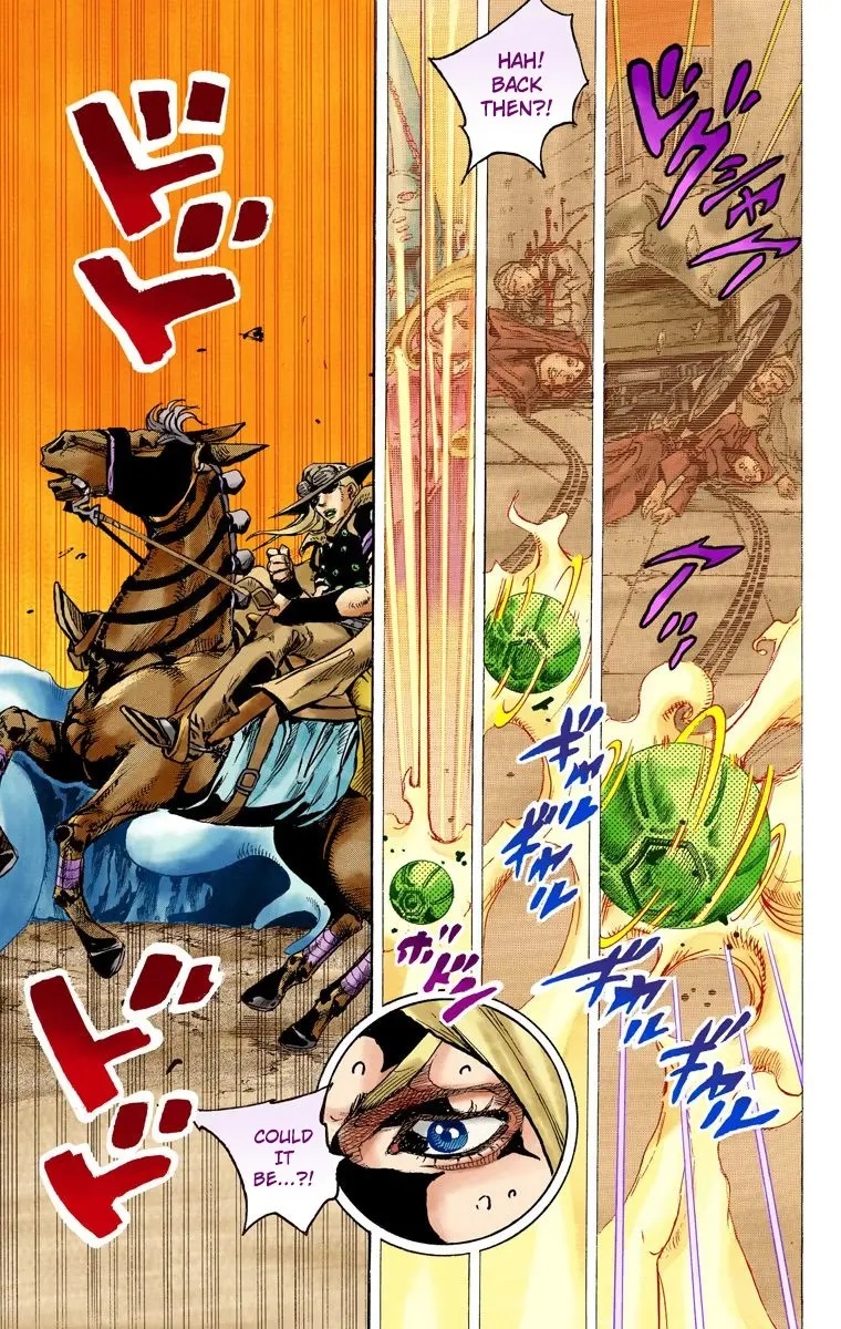JoJo's Bizarre Adventure Steel Ball Run Colored Manga β Chapter 82 β Page 21