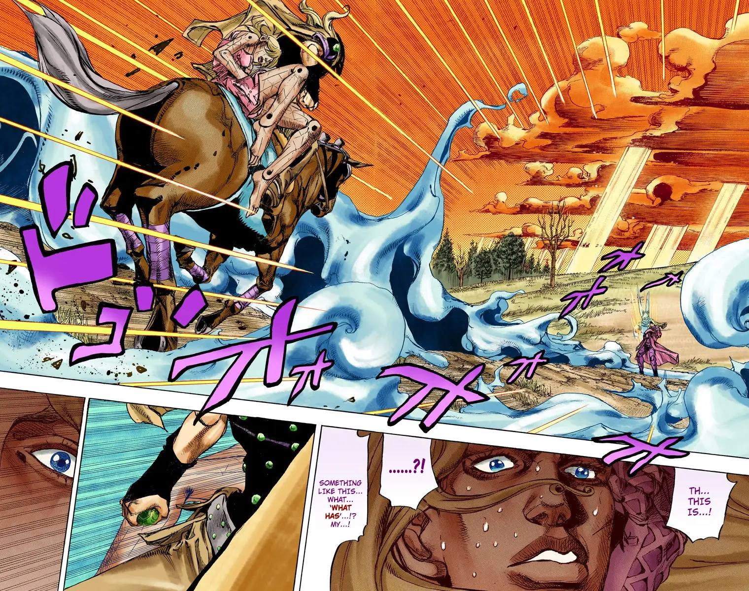 JoJo's Bizarre Adventure Steel Ball Run Colored Manga β Chapter 82 β Page 22