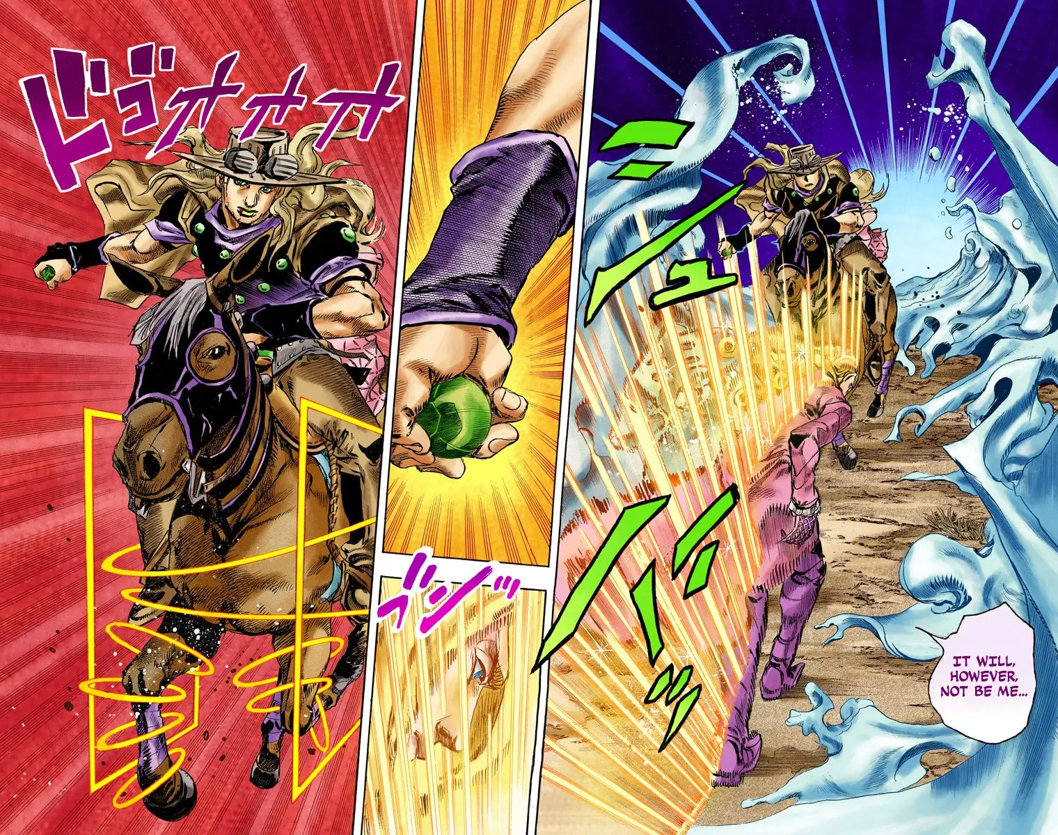 JoJo's Bizarre Adventure Steel Ball Run Colored Manga β Chapter 83 β Page 5