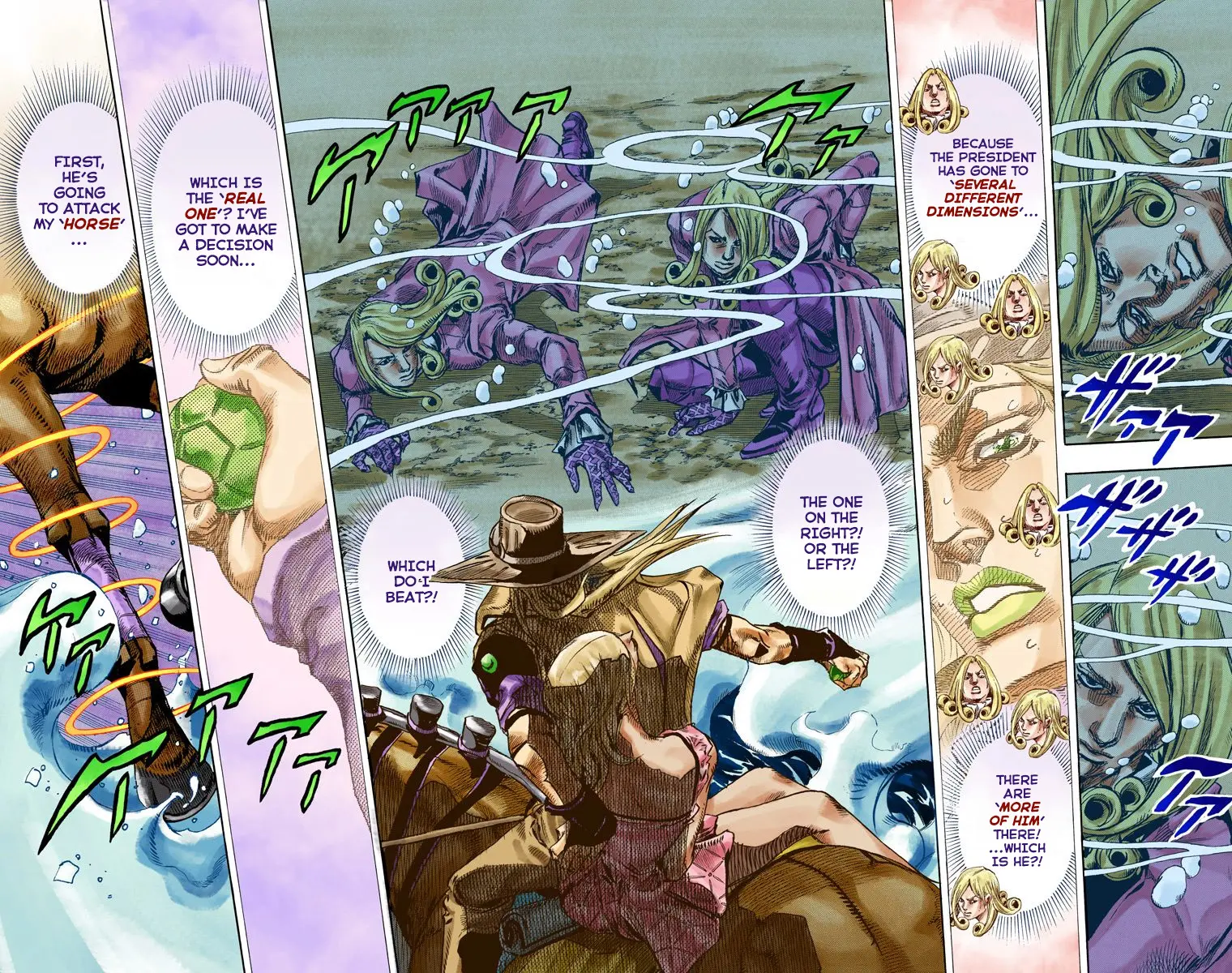 JoJo's Bizarre Adventure Steel Ball Run Colored Manga β Chapter 83 β Page 12
