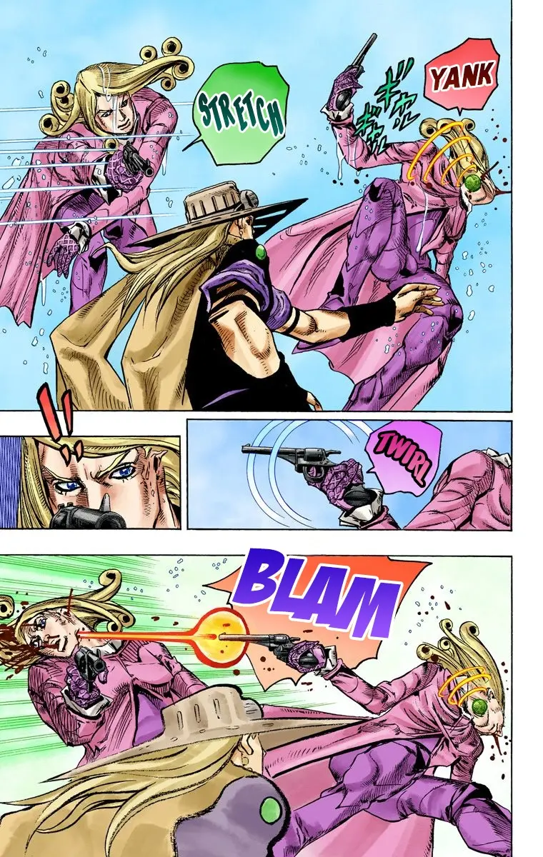 JoJo's Bizarre Adventure Steel Ball Run Colored Manga β Chapter 83 β Page 23