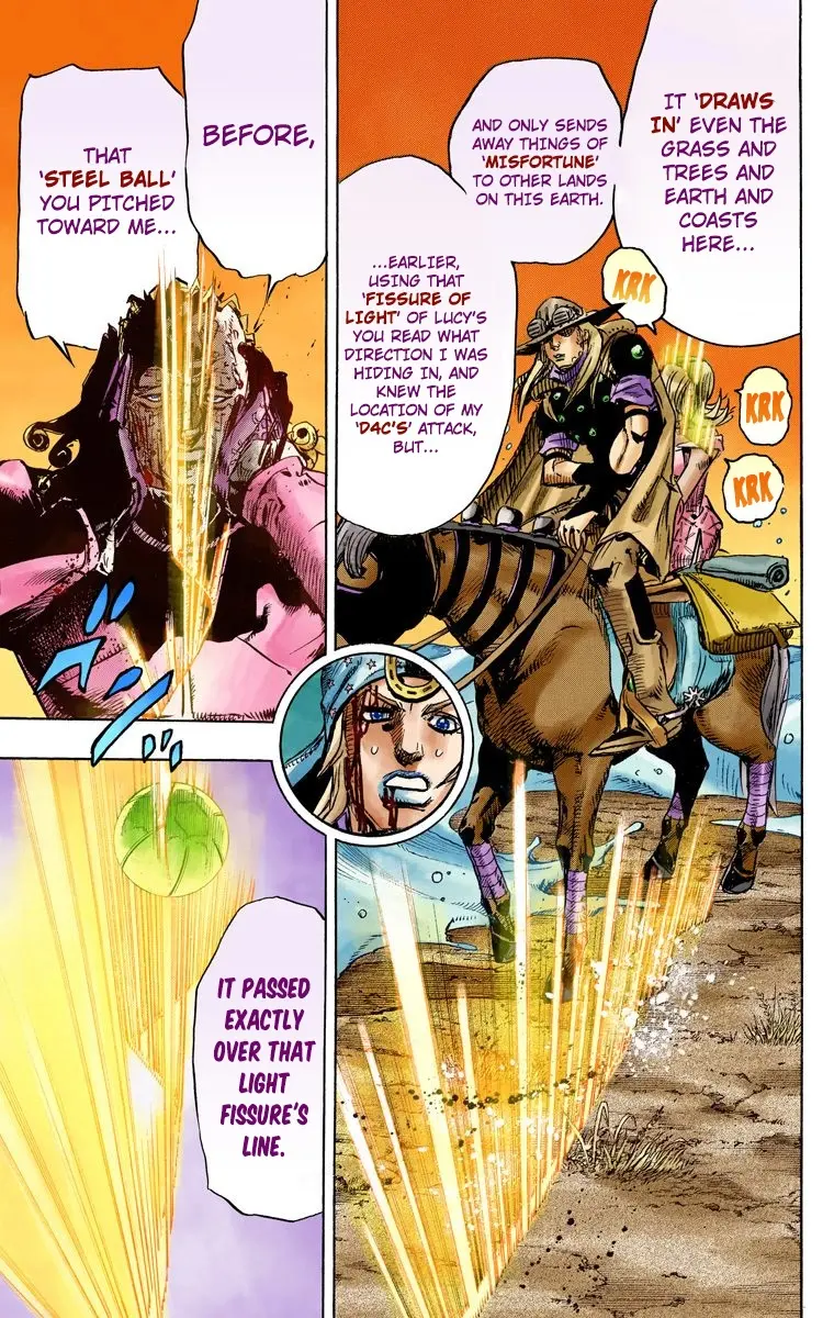 JoJo's Bizarre Adventure Steel Ball Run Colored Manga β Chapter 84 β Page 16