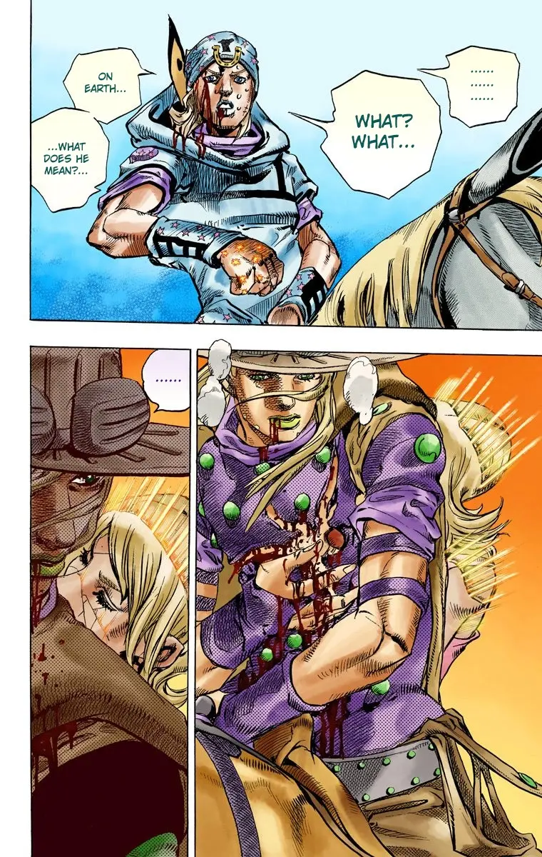 JoJo's Bizarre Adventure Steel Ball Run Colored Manga β Chapter 84 β Page 20