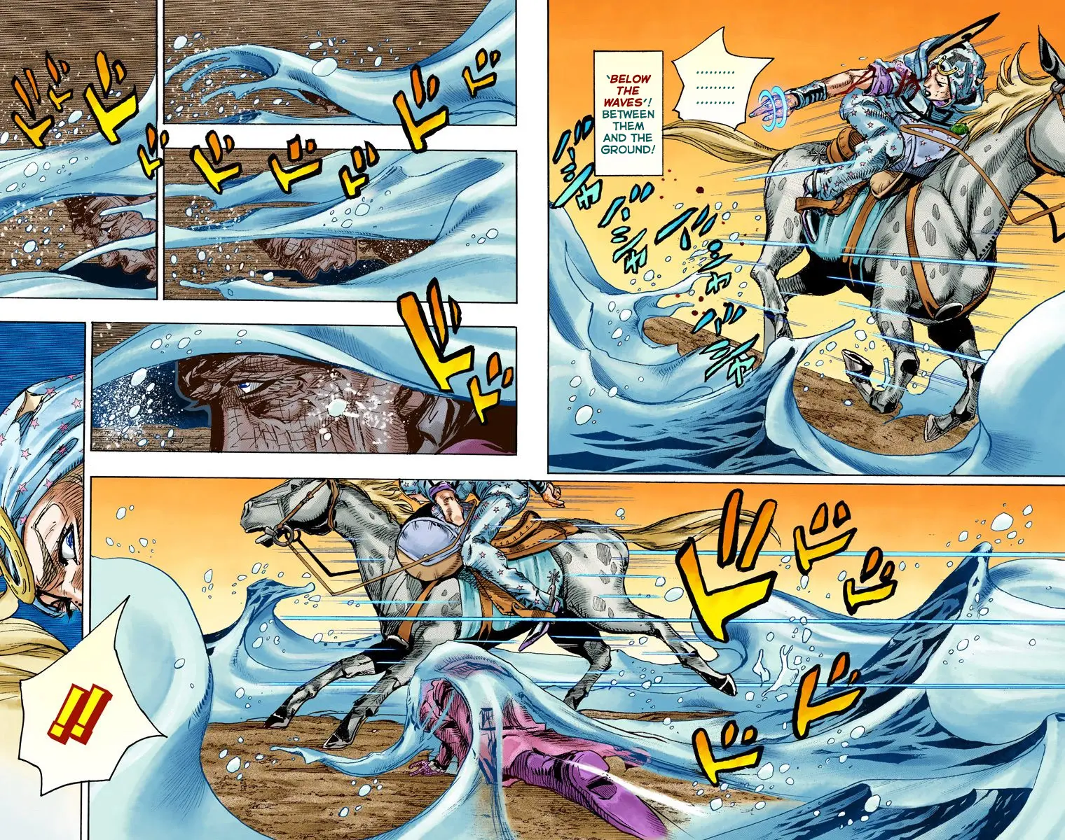 JoJo's Bizarre Adventure Steel Ball Run Colored Manga β Chapter 85 β Page 18