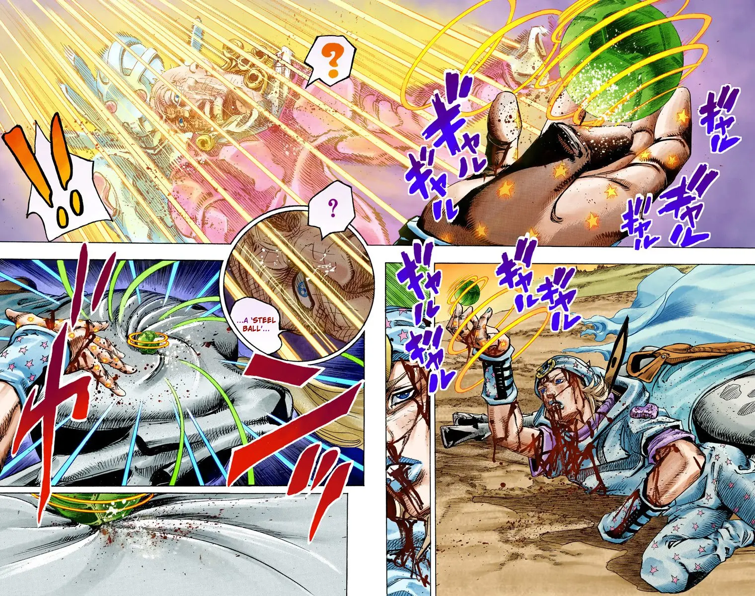 JoJo's Bizarre Adventure Steel Ball Run Colored Manga β Chapter 85 β Page 27
