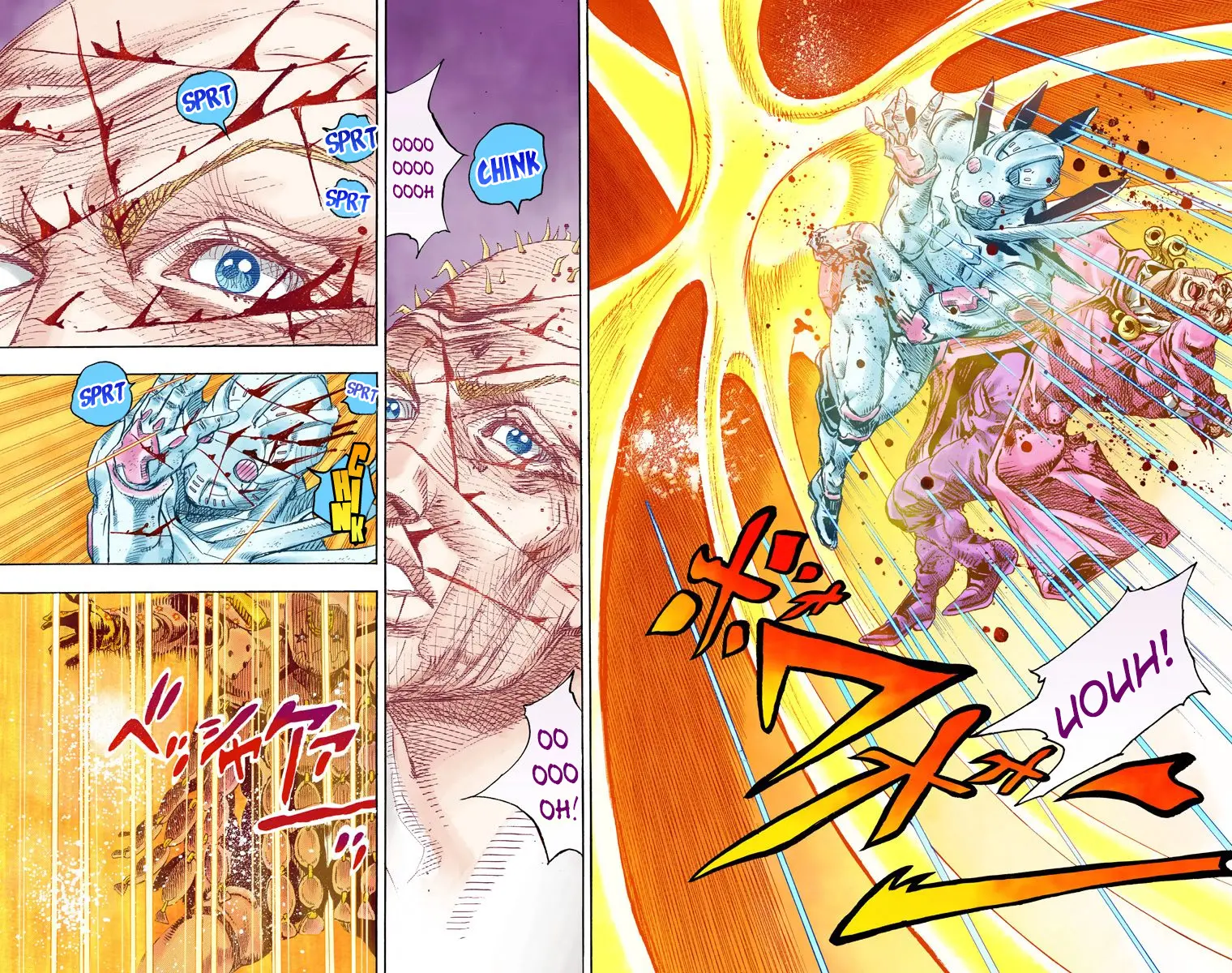 JoJo's Bizarre Adventure Steel Ball Run Colored Manga β Chapter 86 β Page 7