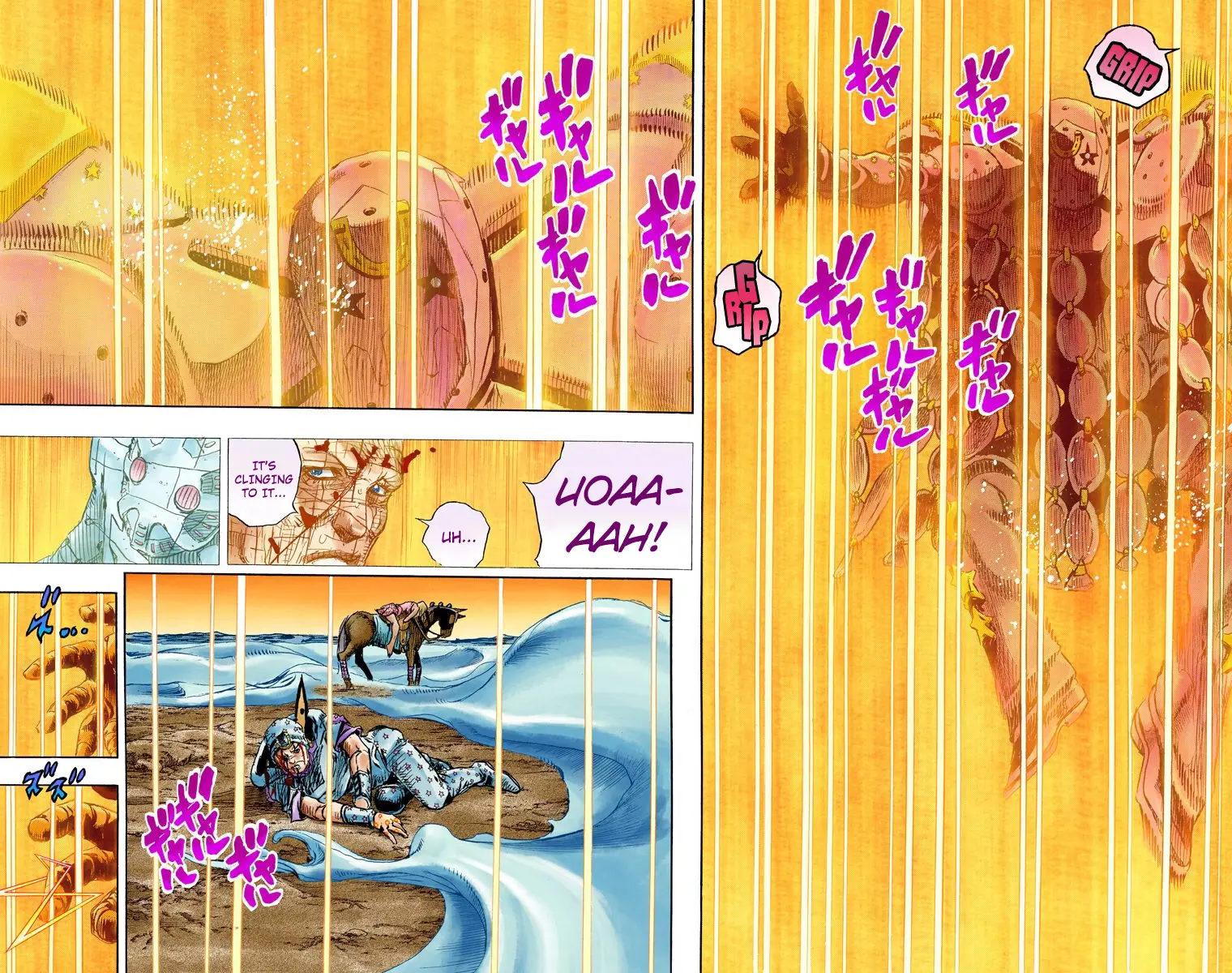 JoJo's Bizarre Adventure Steel Ball Run Colored Manga β Chapter 86 β Page 8