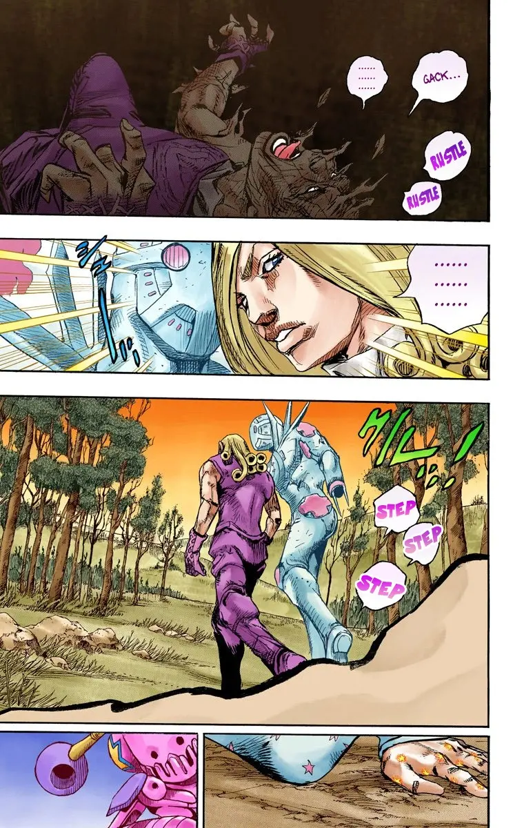 JoJo's Bizarre Adventure Steel Ball Run Colored Manga β Chapter 86 β Page 18