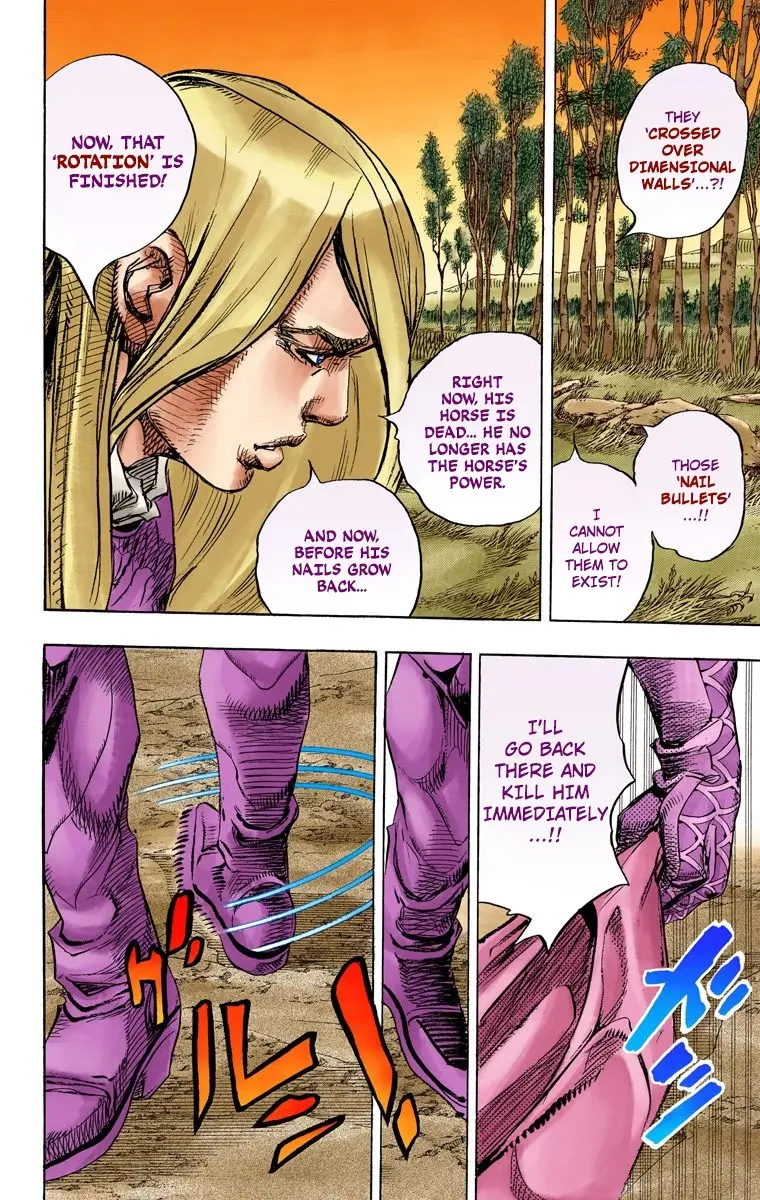 JoJo's Bizarre Adventure Steel Ball Run Colored Manga β Chapter 86 β Page 20