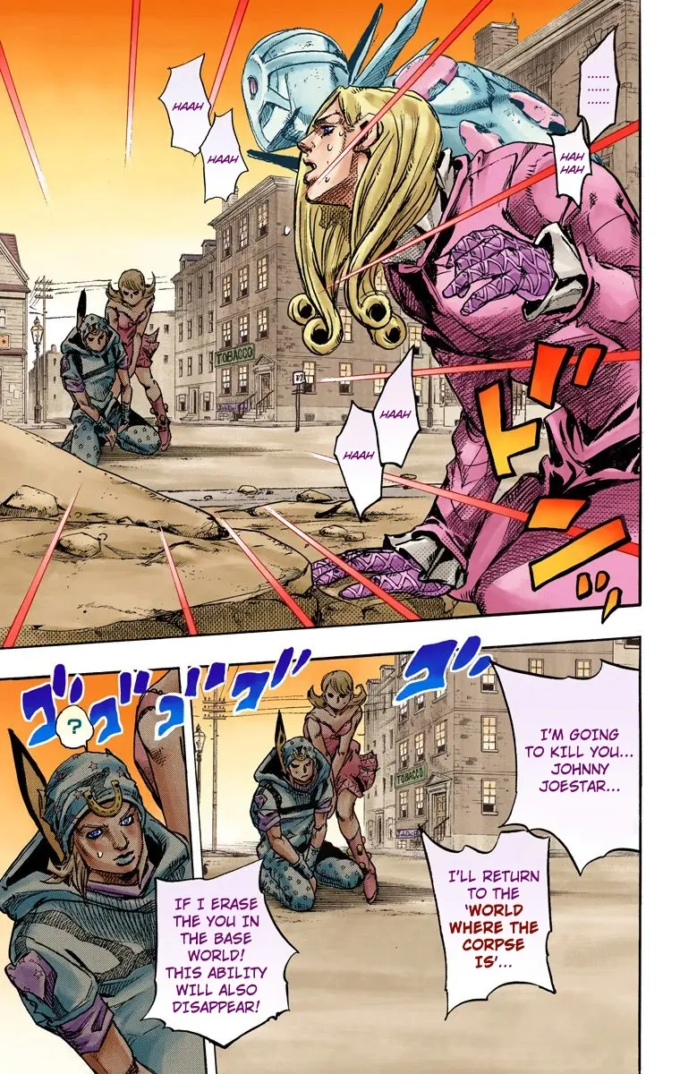 JoJo's Bizarre Adventure Steel Ball Run Colored Manga β Chapter 87 β Page 12