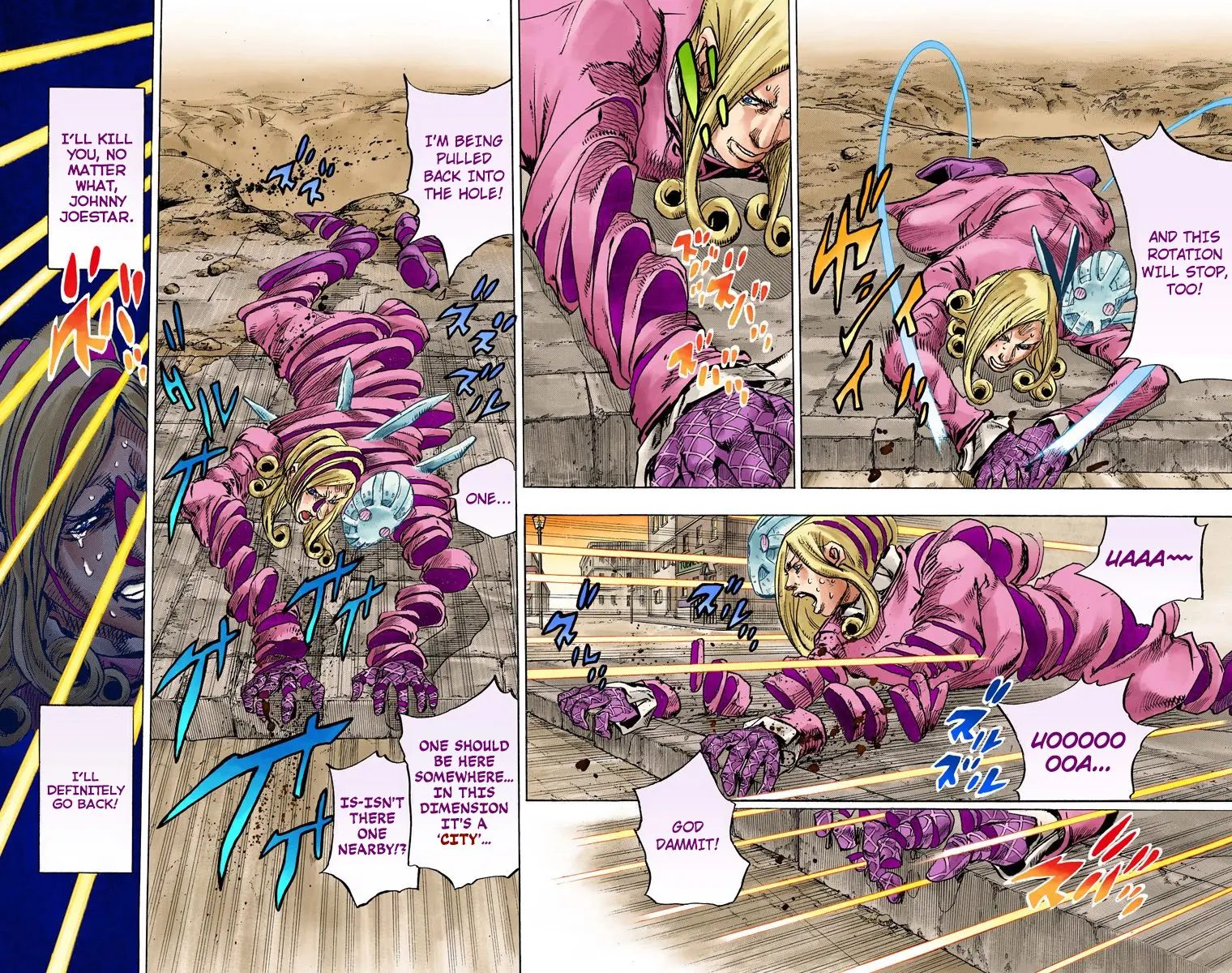 JoJo's Bizarre Adventure Steel Ball Run Colored Manga β Chapter 87 β Page 13