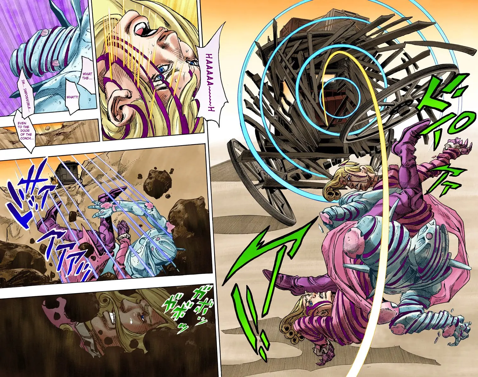 JoJo's Bizarre Adventure Steel Ball Run Colored Manga β Chapter 87 β Page 18