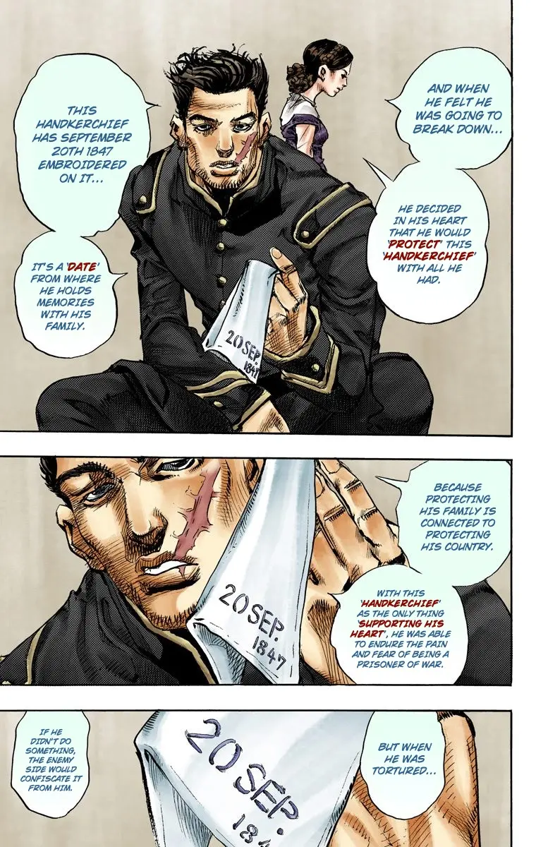 JoJo's Bizarre Adventure Steel Ball Run Colored Manga β Chapter 87 β Page 24
