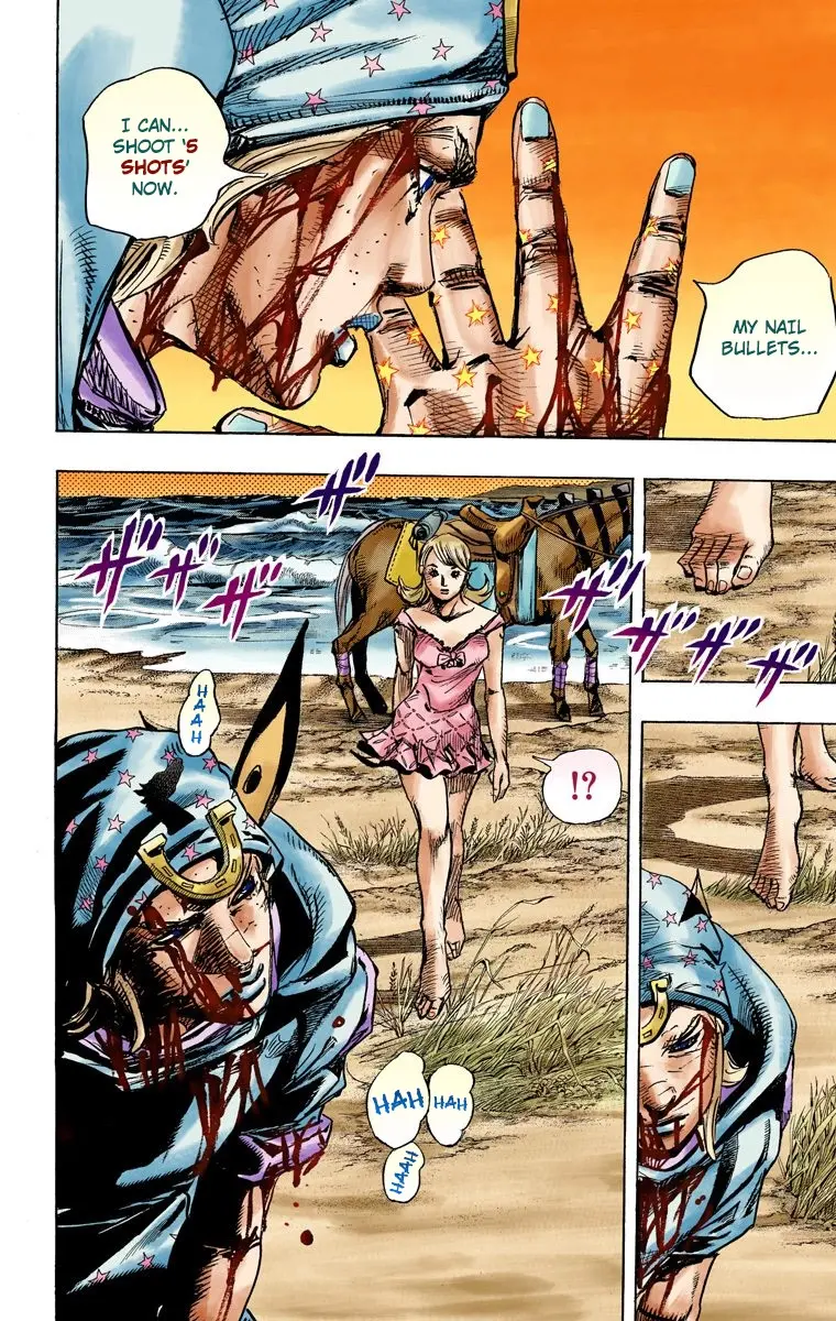JoJo's Bizarre Adventure Steel Ball Run Colored Manga β Chapter 87 β Page 32