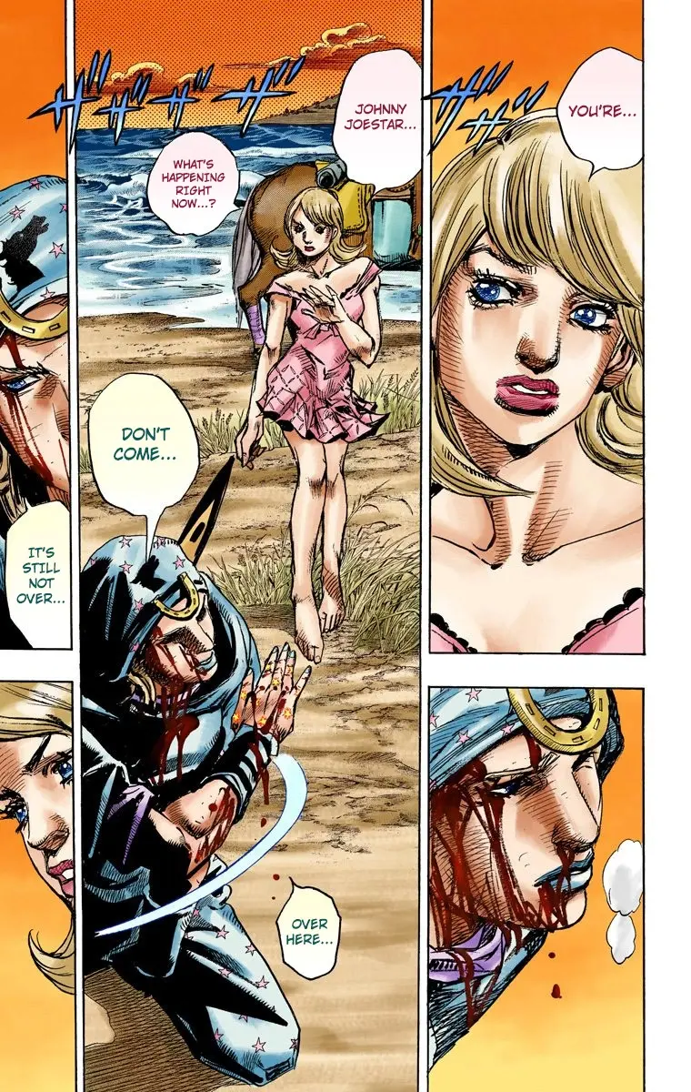 JoJo's Bizarre Adventure Steel Ball Run Colored Manga β Chapter 87 β Page 33