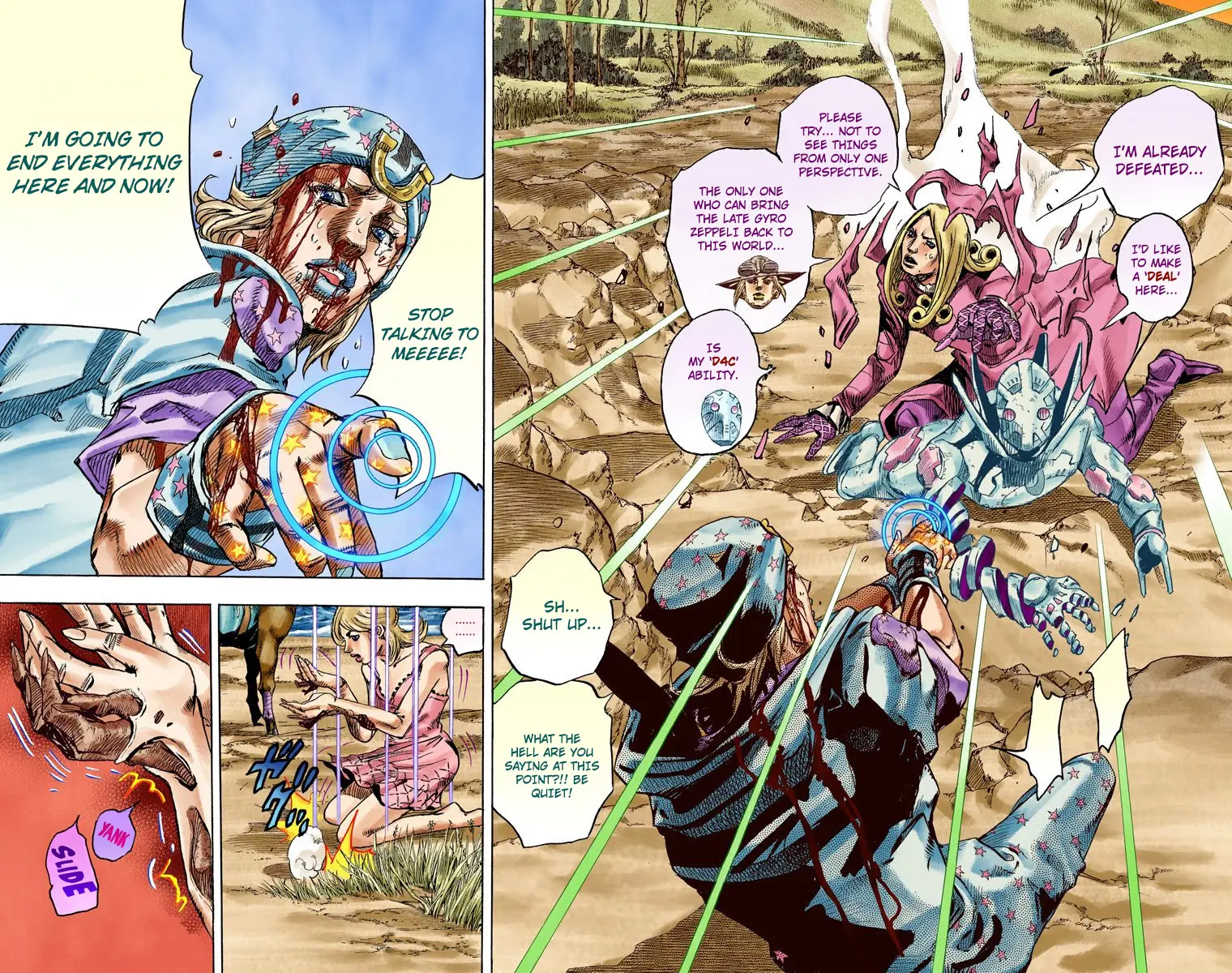 JoJo's Bizarre Adventure Steel Ball Run Colored Manga β Chapter 88 β Page 5