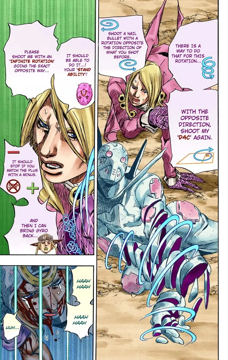 JoJo's Bizarre Adventure Steel Ball Run Colored Manga β Chapter 88 β Page 9