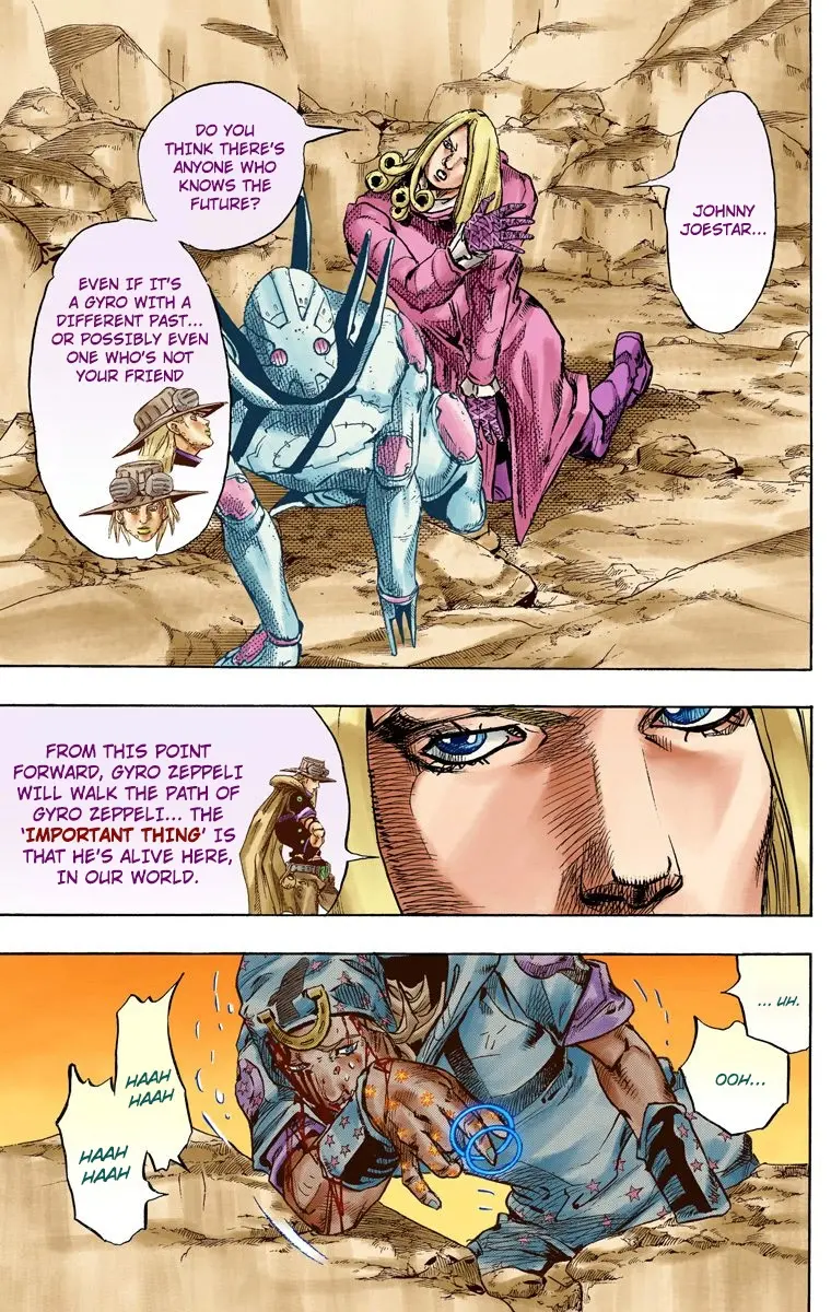 JoJo's Bizarre Adventure Steel Ball Run Colored Manga β Chapter 88 β Page 12
